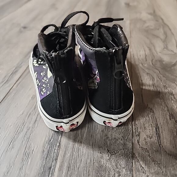 Vans Sk8 Hi Zip Back The Nightmare Before Christmas Kids Sz 13 - Picture 2 of 8